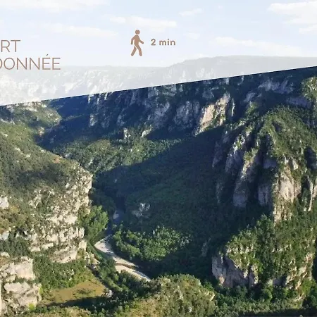 La Louverie I Jacuzzi Prive I Vue Gorges Du Tarn بيت للعطل Mostuéjouls